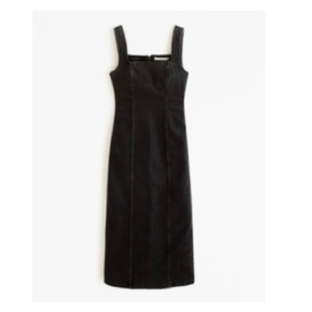 Abercrombie Denim Midi Dress